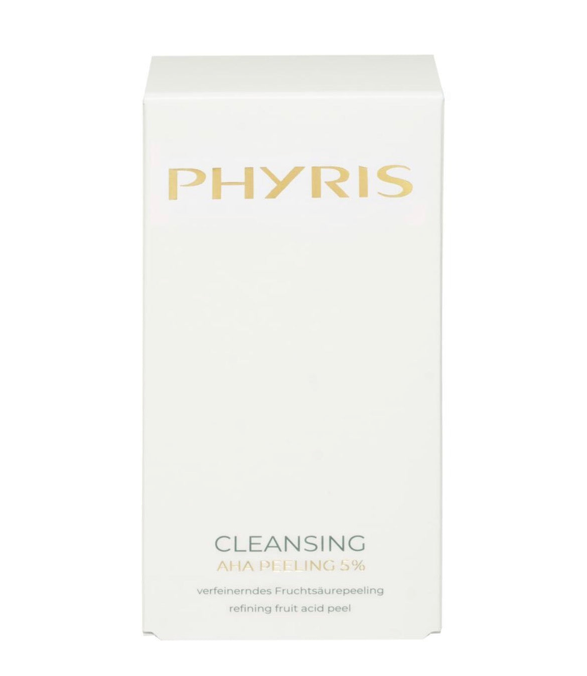 AHA PEELING 5% - verfeinerndes, Fältchen reduzierendes Fruchtsäure-Peeling