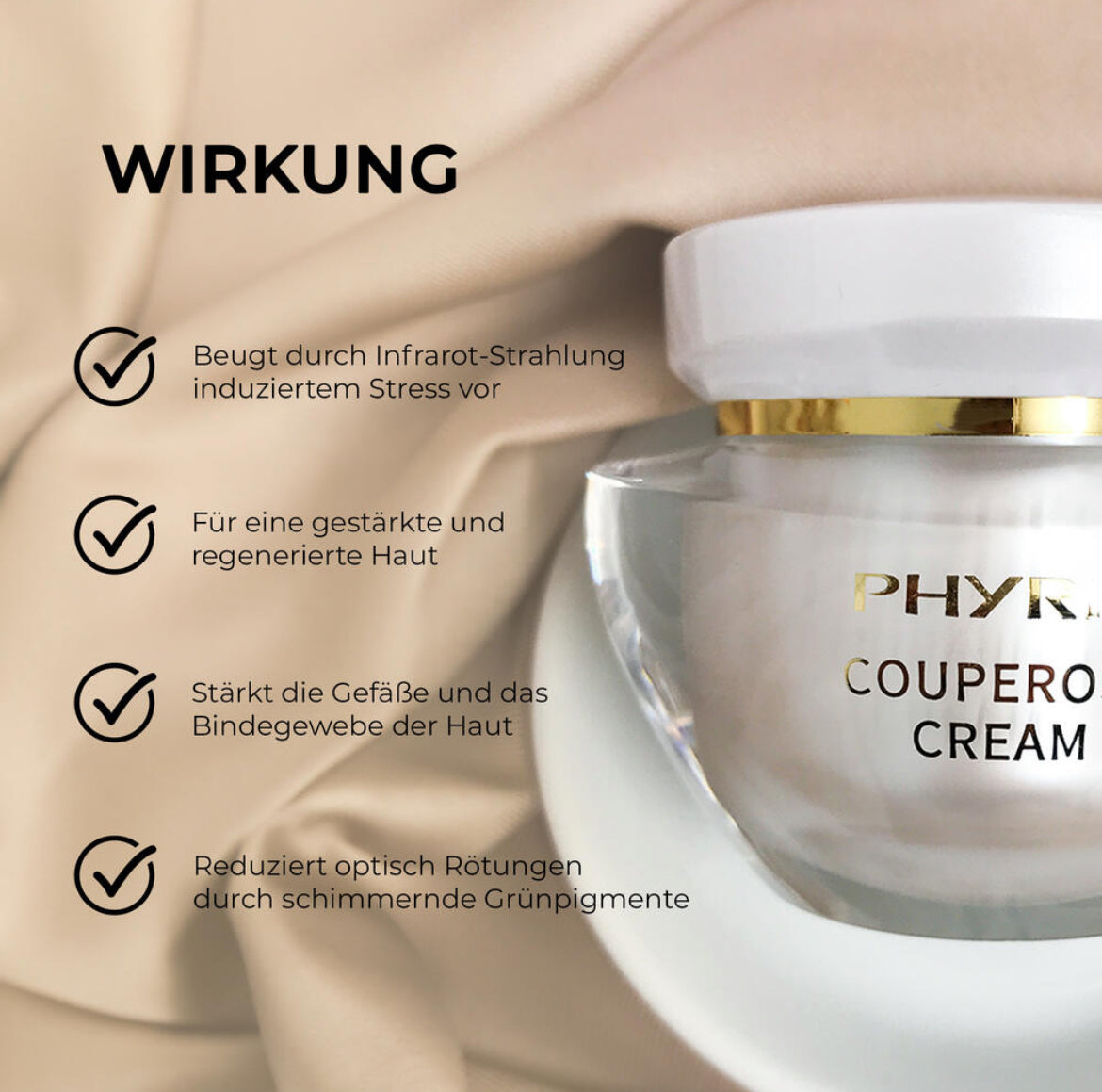SKIN CONTROL Couperose Cream - stärkende & regenerierdende Pflege für zu Couperose neigende Haut