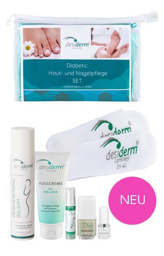 Diabetic Haut- und Nagelpflege-SET