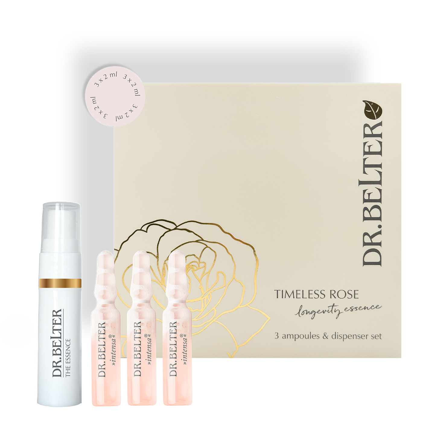 TIMELESS ROSE longevity essence set