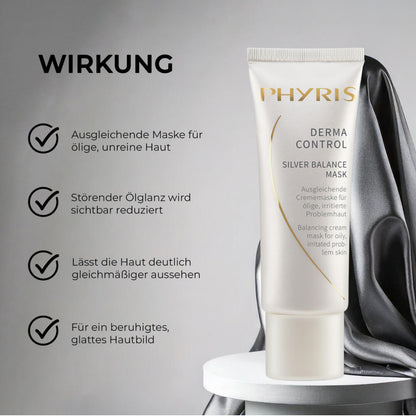 Silver Balance Mask - ausgleichende Crememaske für ölige, unreine Haut