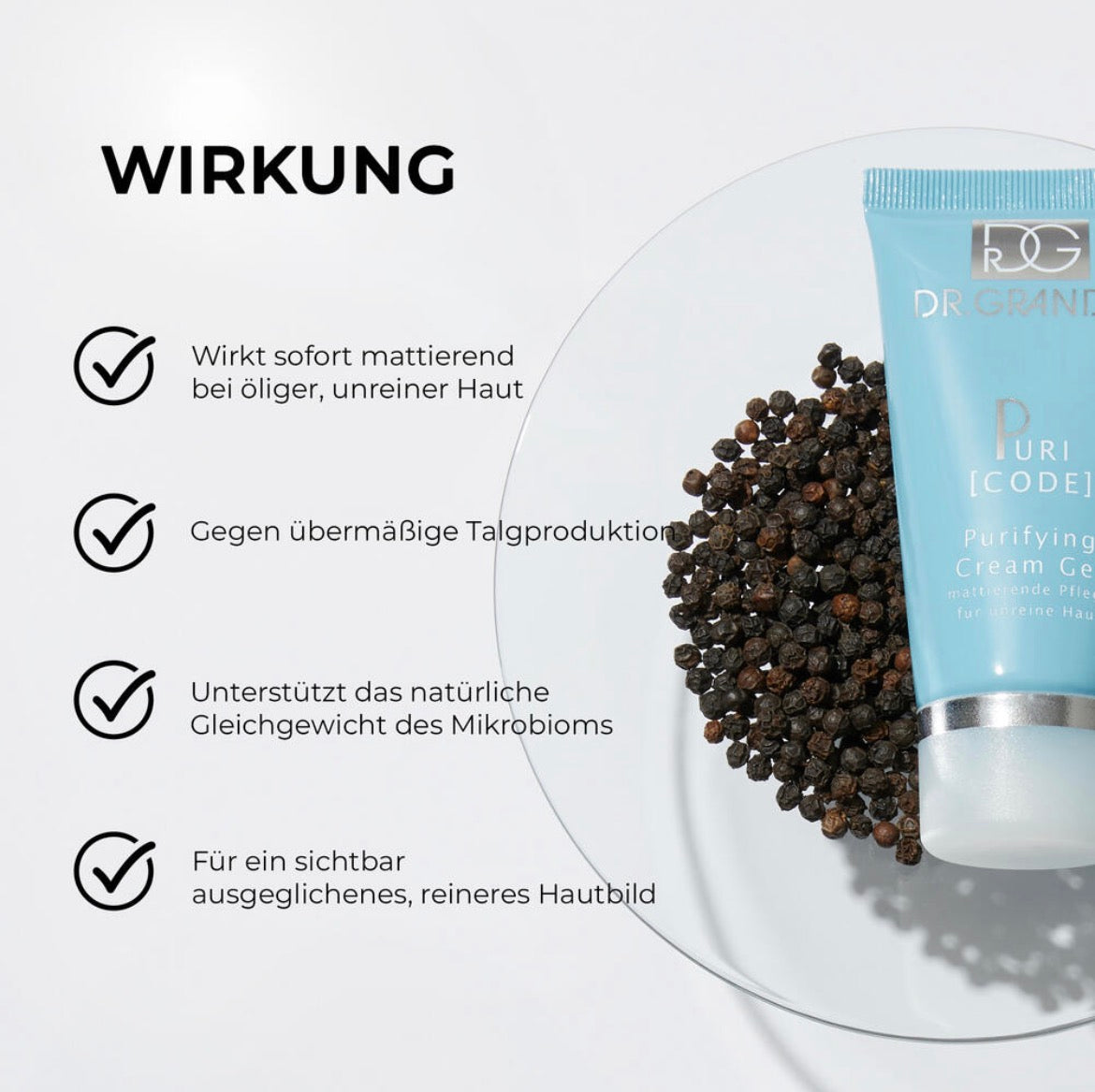 PURICODE - Purifying Cream Gel - Pflegegel für unreine Haut