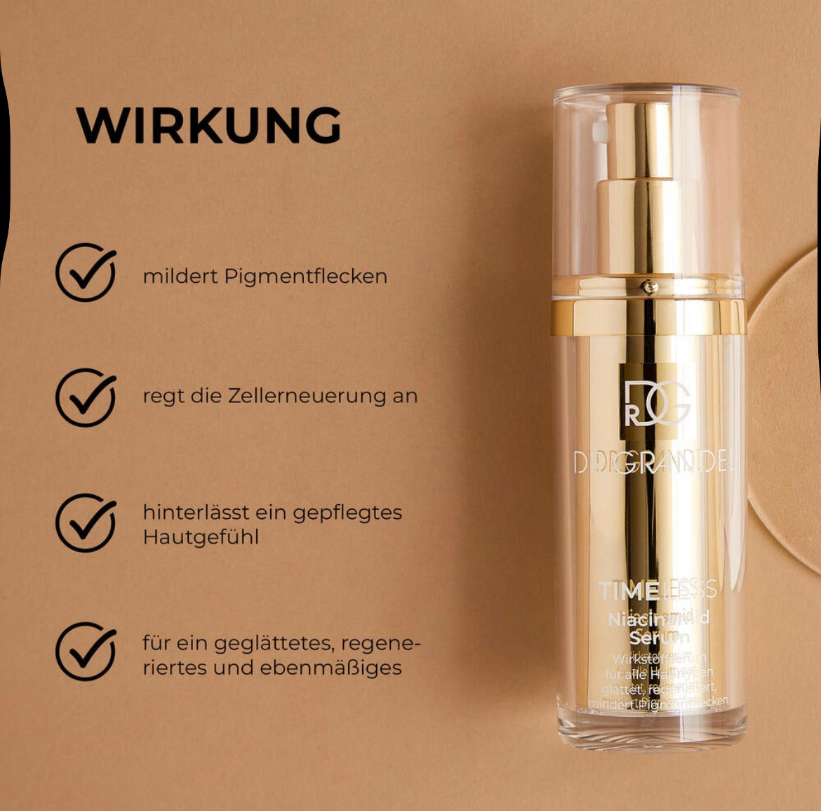 Niacinamid Serum - glättet, regeneriert, mindert Pigmentflecken