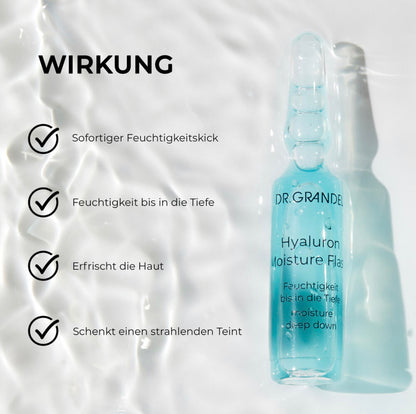 Ampulle Hyaluron Moisture Flash - Feuchtigkeit bis in die Tiefe