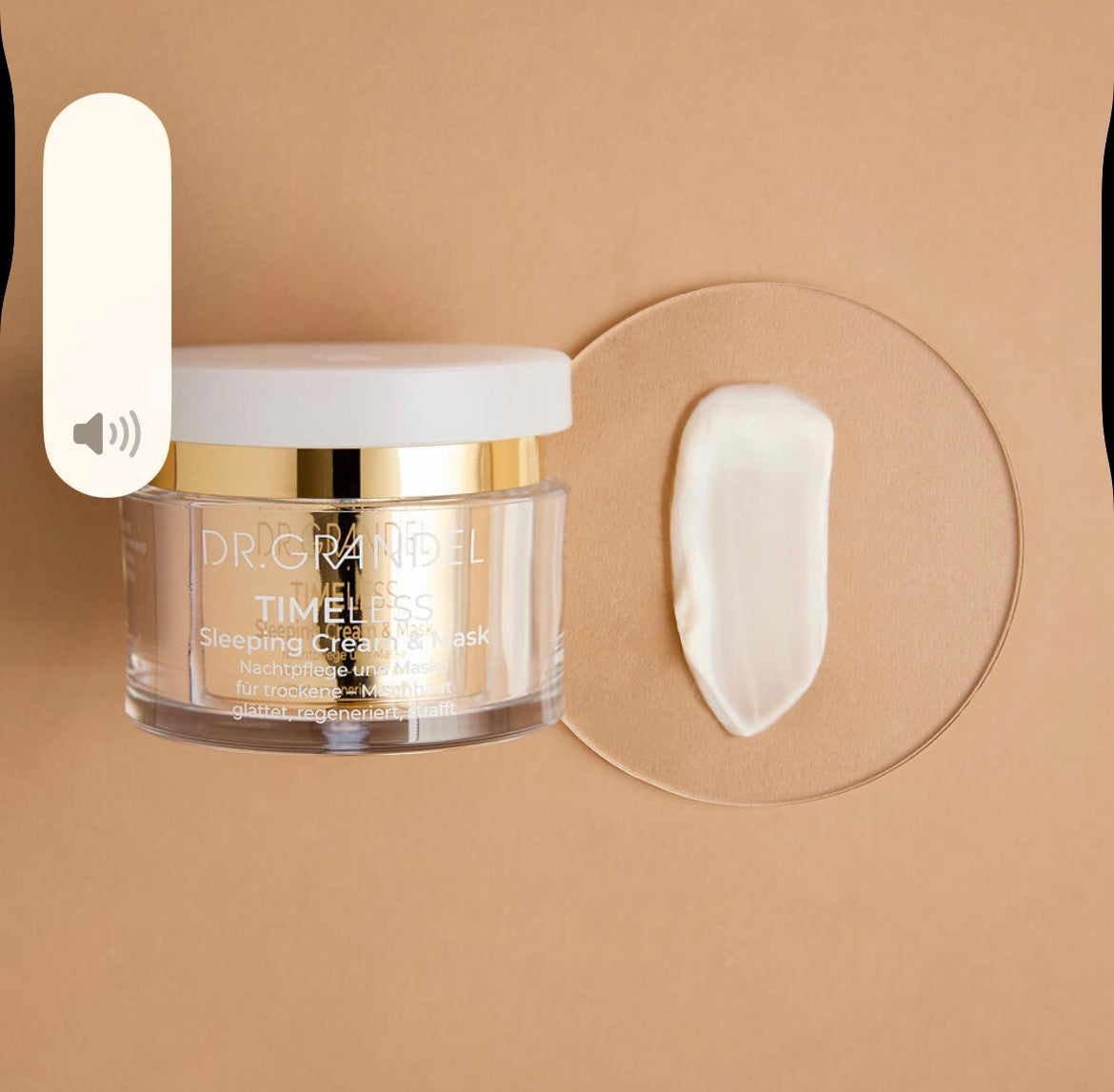 Sleeping Cream & Mask - glättet, korrigiert, strafft