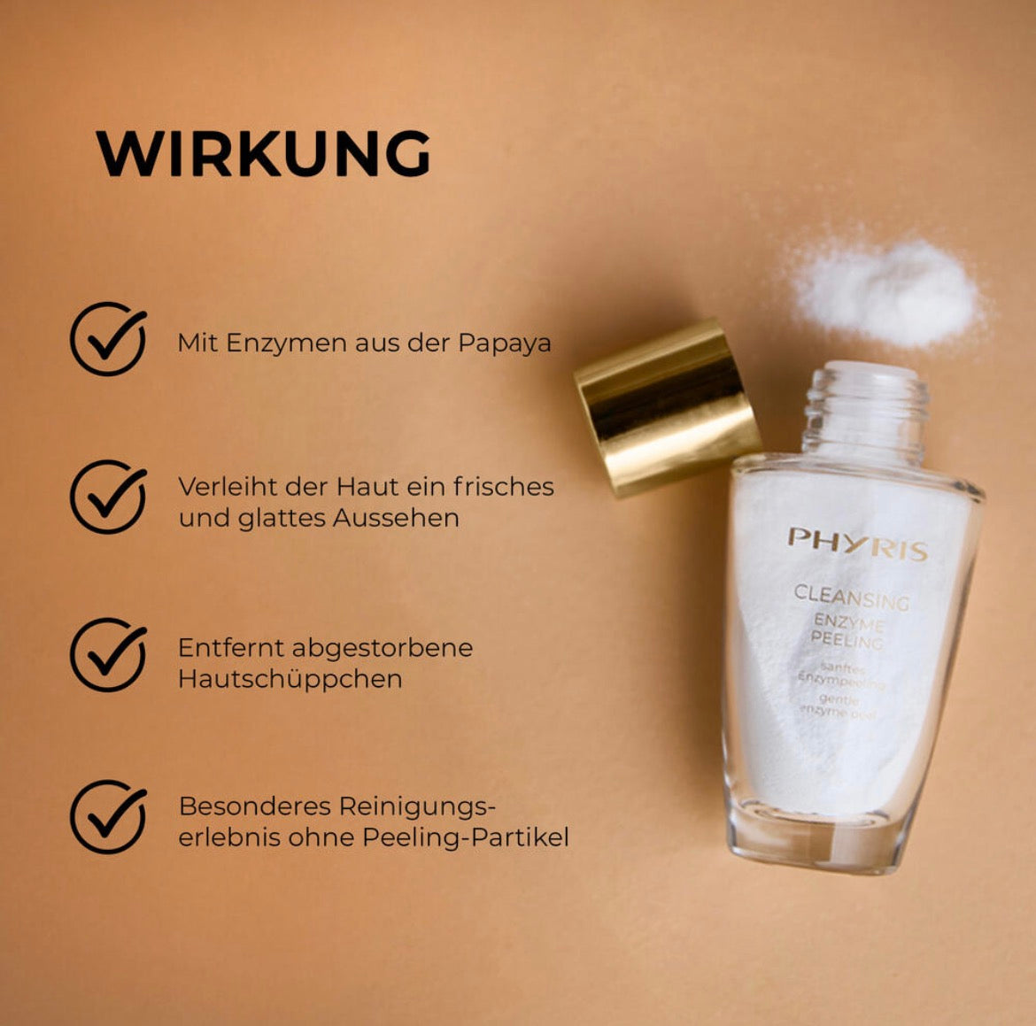 Enzym Peeling - sanftes Enzympeeling für alle Hauttypen