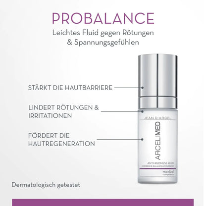 MICROBIOME BALANCE & COUPEROSE - ANTI-REDNESS FLUID - ARCELMED PROBALANCE