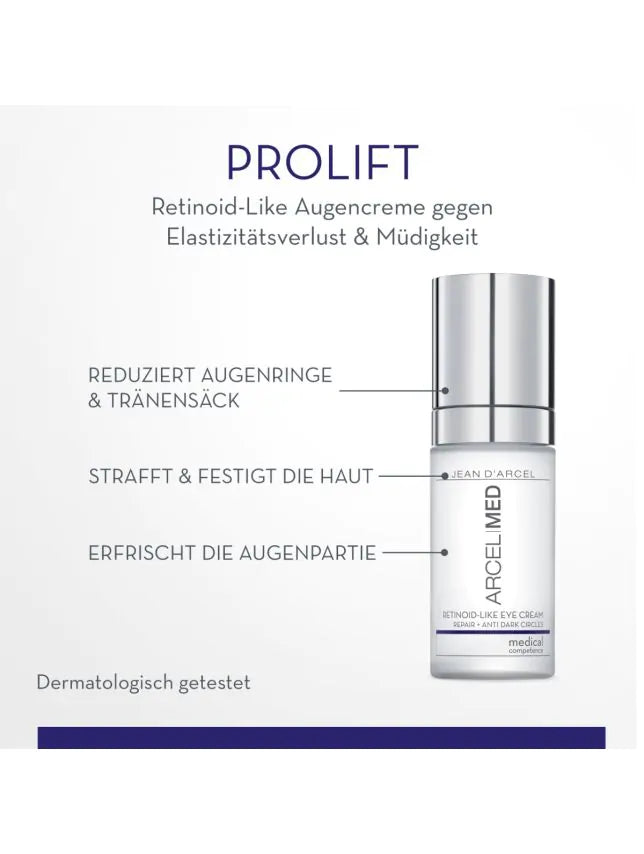 REPAIR + ANTI DARK CIRCLES - RETINOID-LIKE EYE CREAM - ARCELMED PROLIFT