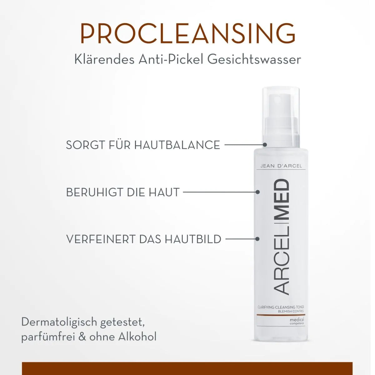 BLEMISH CONTROL - CLARIFYING CLEANSING TONER - ARCELMED PROCLEANSING