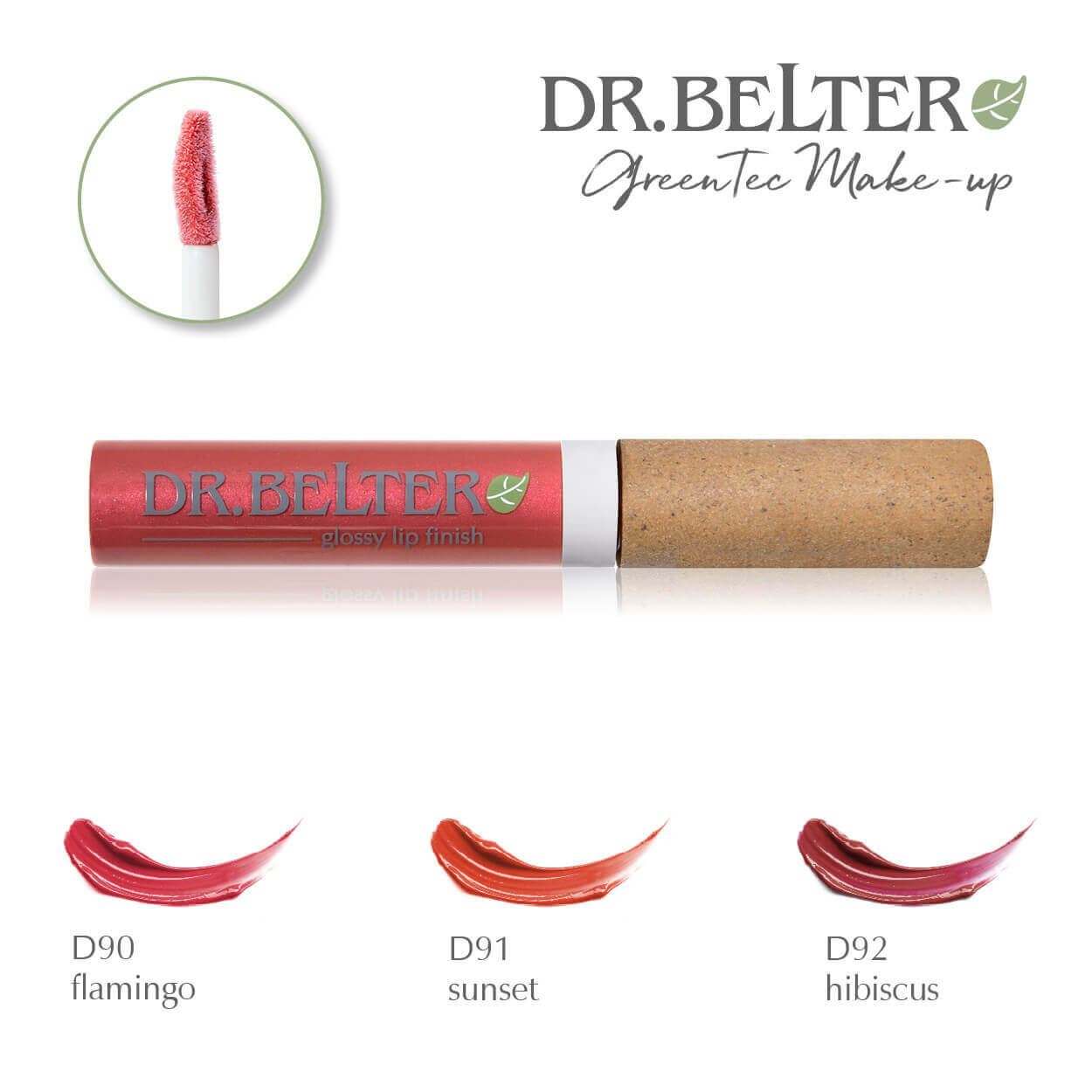 glossy lip finish - flamingo
