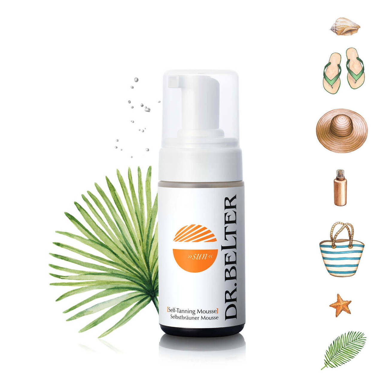 SUN [SELF-TANNING MOUSSE] Selbstbräuner Mousse