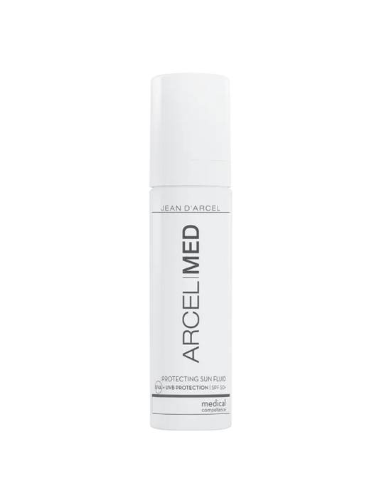 UVA + UVB PROTECTION | SPF 50+ PROTECTING  SUN FLUID